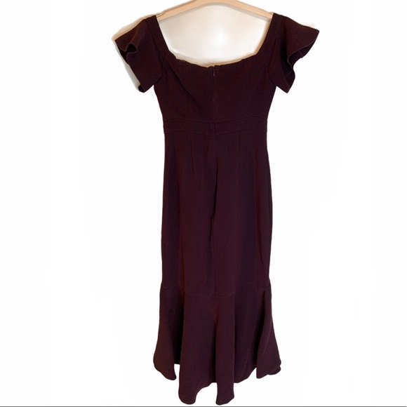 Rachel Zoe - Devin Dress - midi, off-the-shoulder - Picture 12 of 16